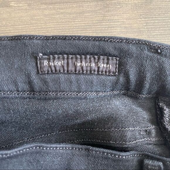 Citizens of Humanity Women's Black Rocket High Rise Skinny Jeans Size 25 - Picture 9 of 9